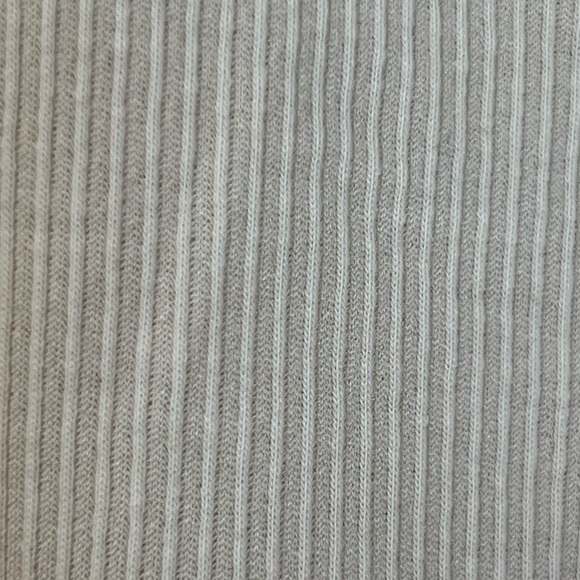 Serra Women Sweater XL Turtle Neck Cream Soft Ribbed Knit Texture Lightweight - Picture 8 of 12